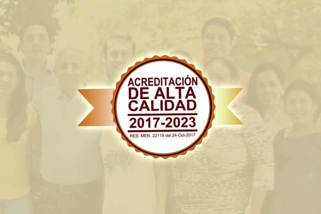 ¡Acreditados de Alta Calidad!