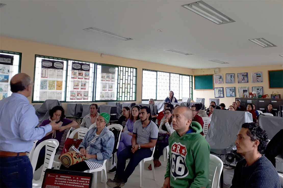 Proyecto de Investigación Fisuras para la escuela de la paz, la equidad, la reconciliación y el ejercicio de los DDHH en el marco del posacuerdo. (Código 2282)